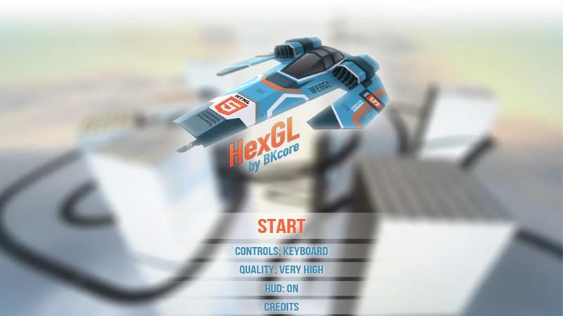 HexGL — Main Game Lumba Online Percuma Tanpa Download
